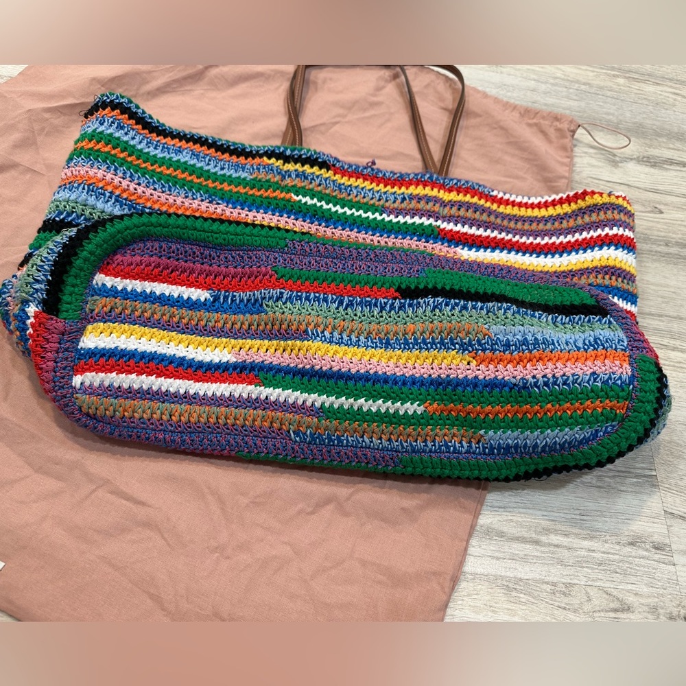 Miu Miu Large Crochet Tote Bag - Picture 2 of 16